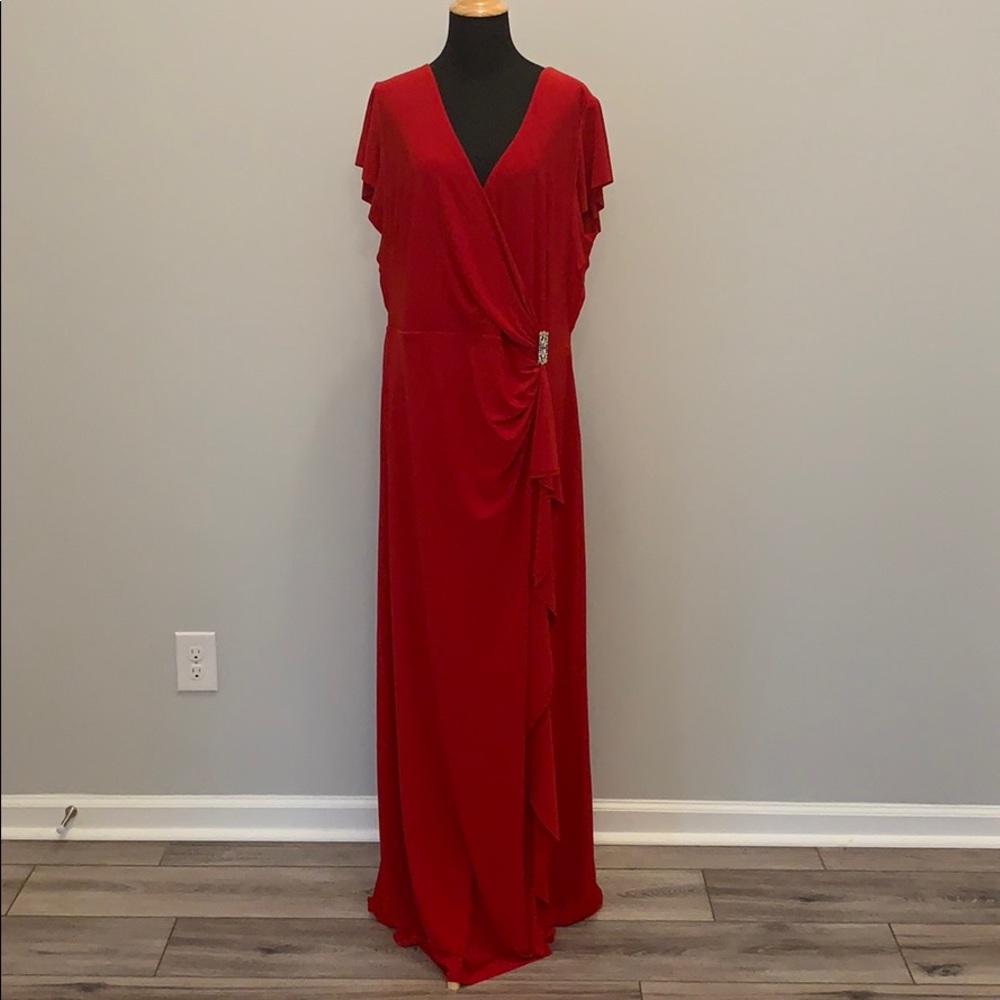 Ralph Lauren Red Evening Gown
